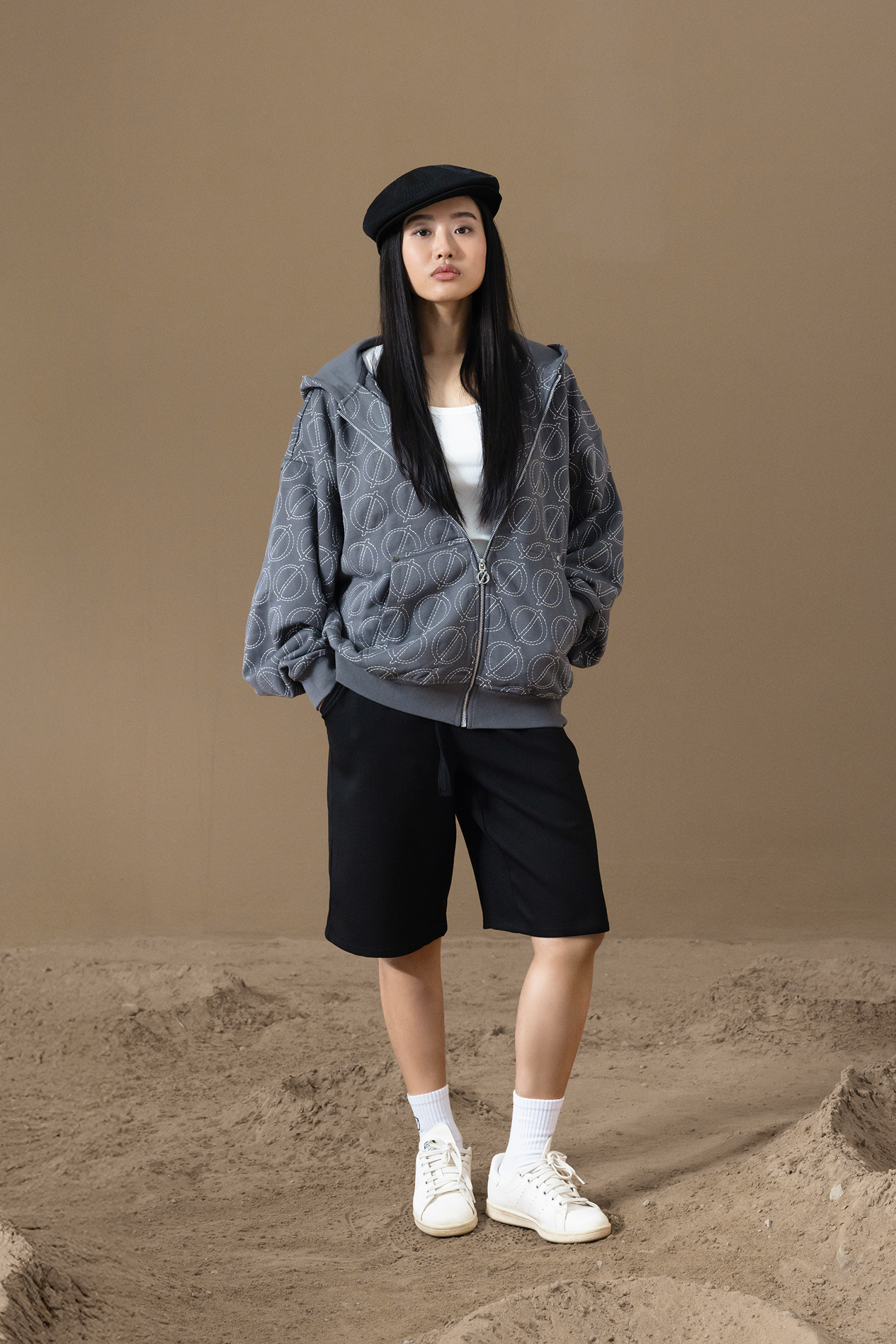 MIRA BERET - BLACK