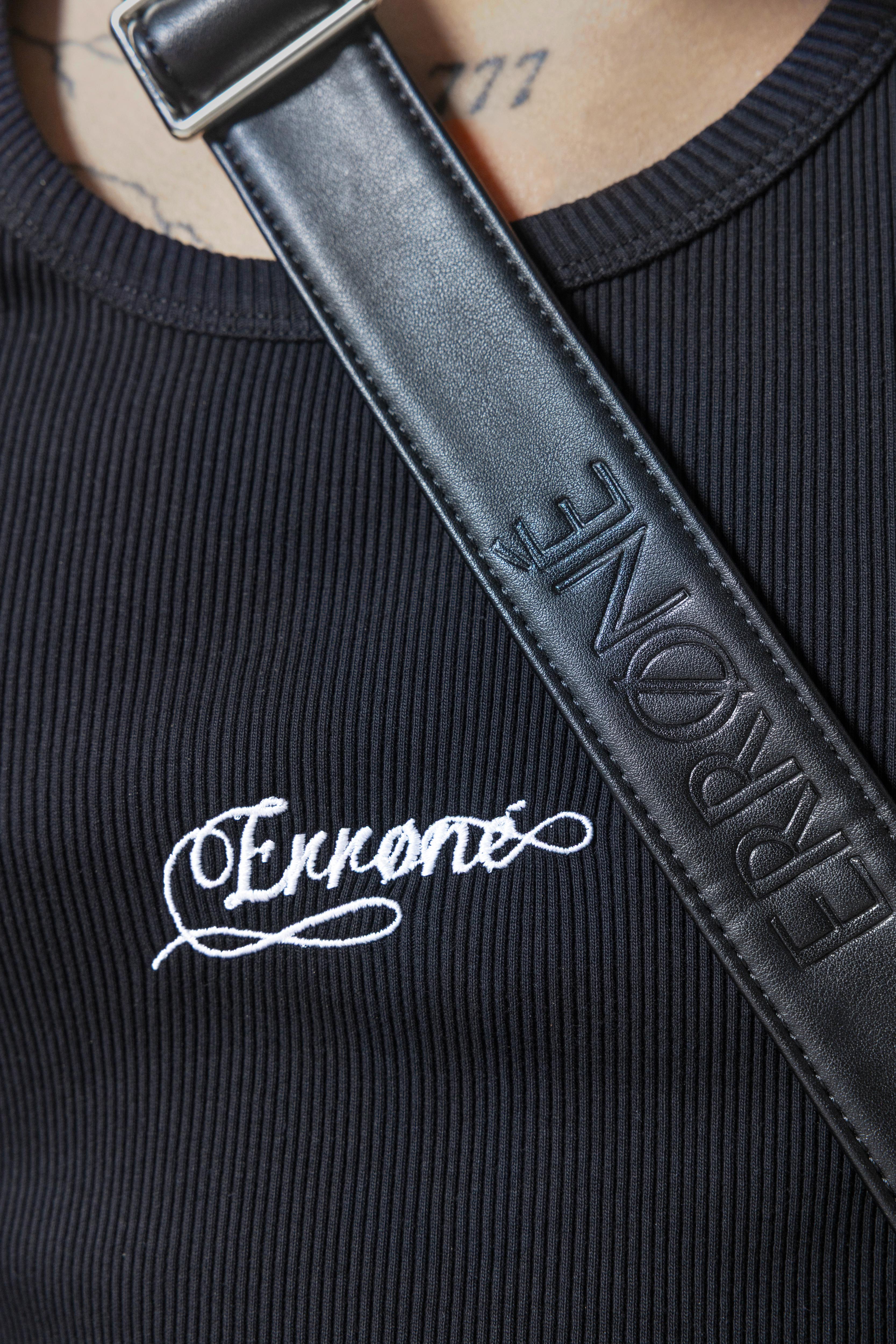 MEN MIRA TANK TOP - BLACK