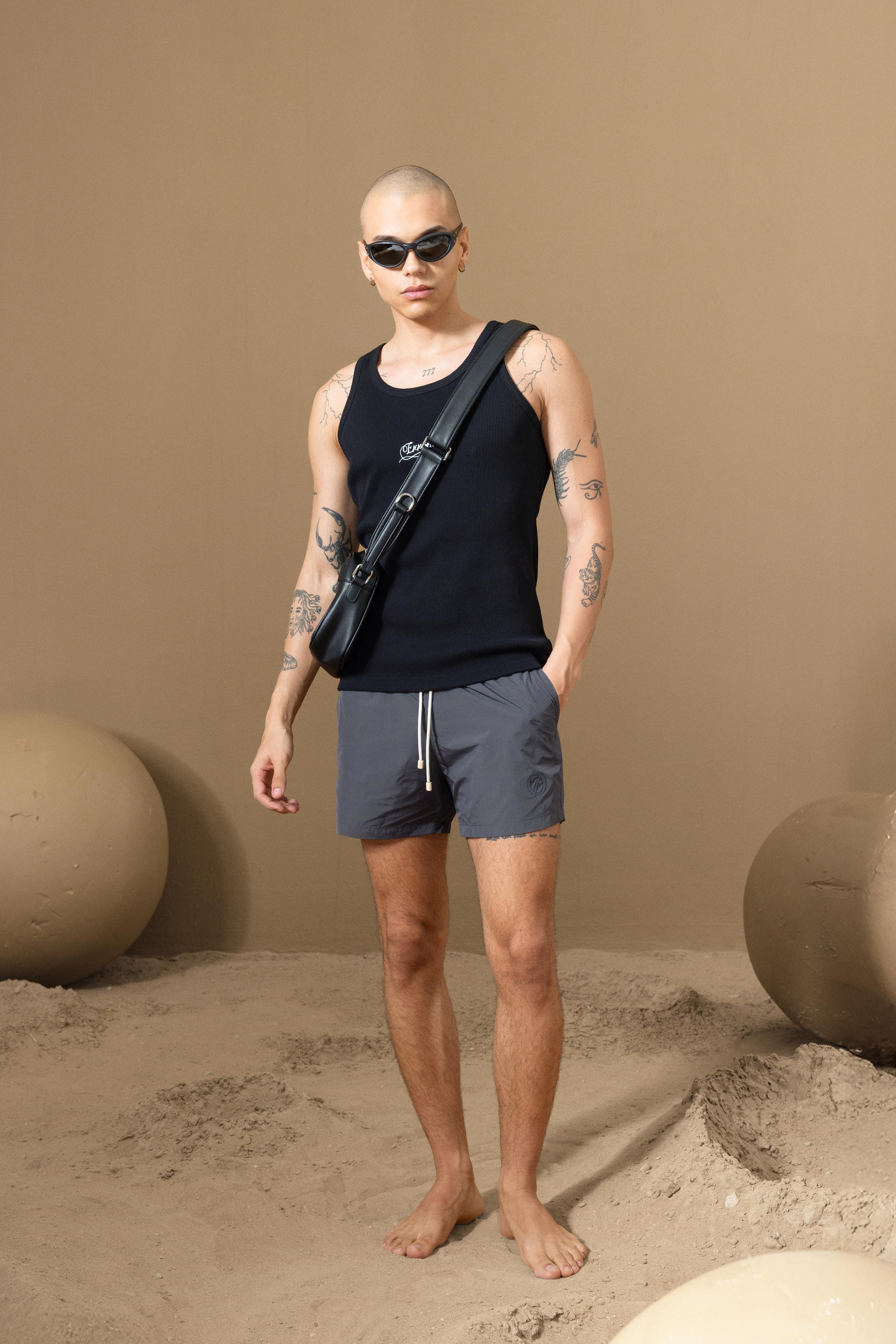 RANA SWIMSUIT - ANTHRACITE