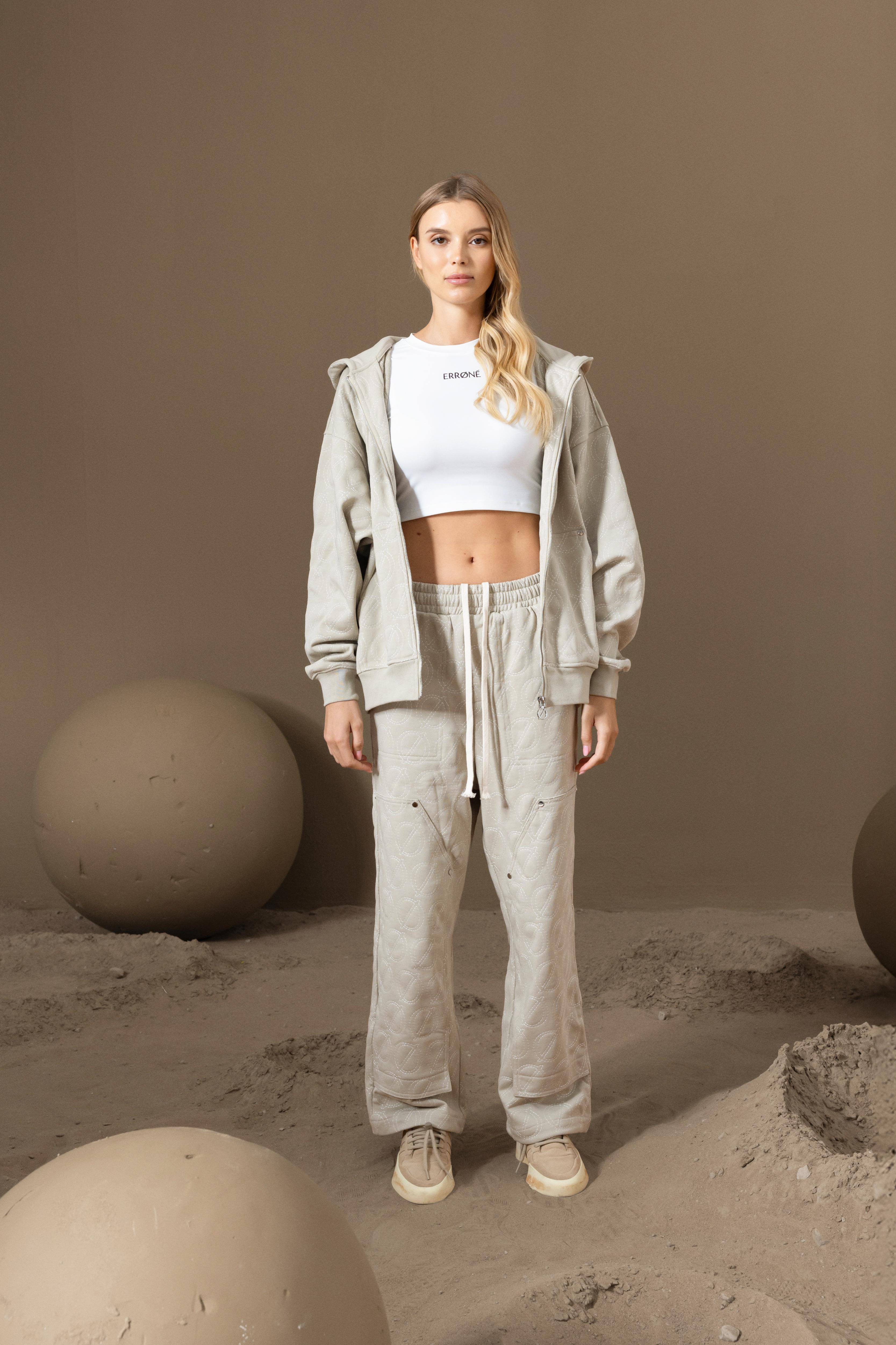 BOREA SWEAT PANT - KHAKI
