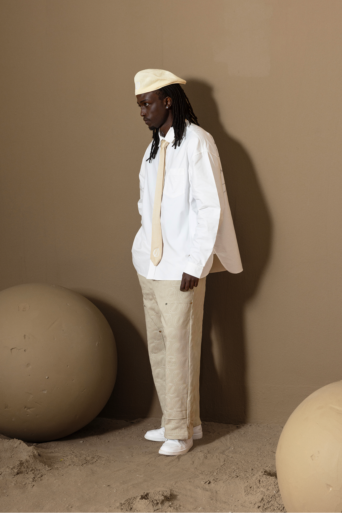 HATYSA BERET - CREAM