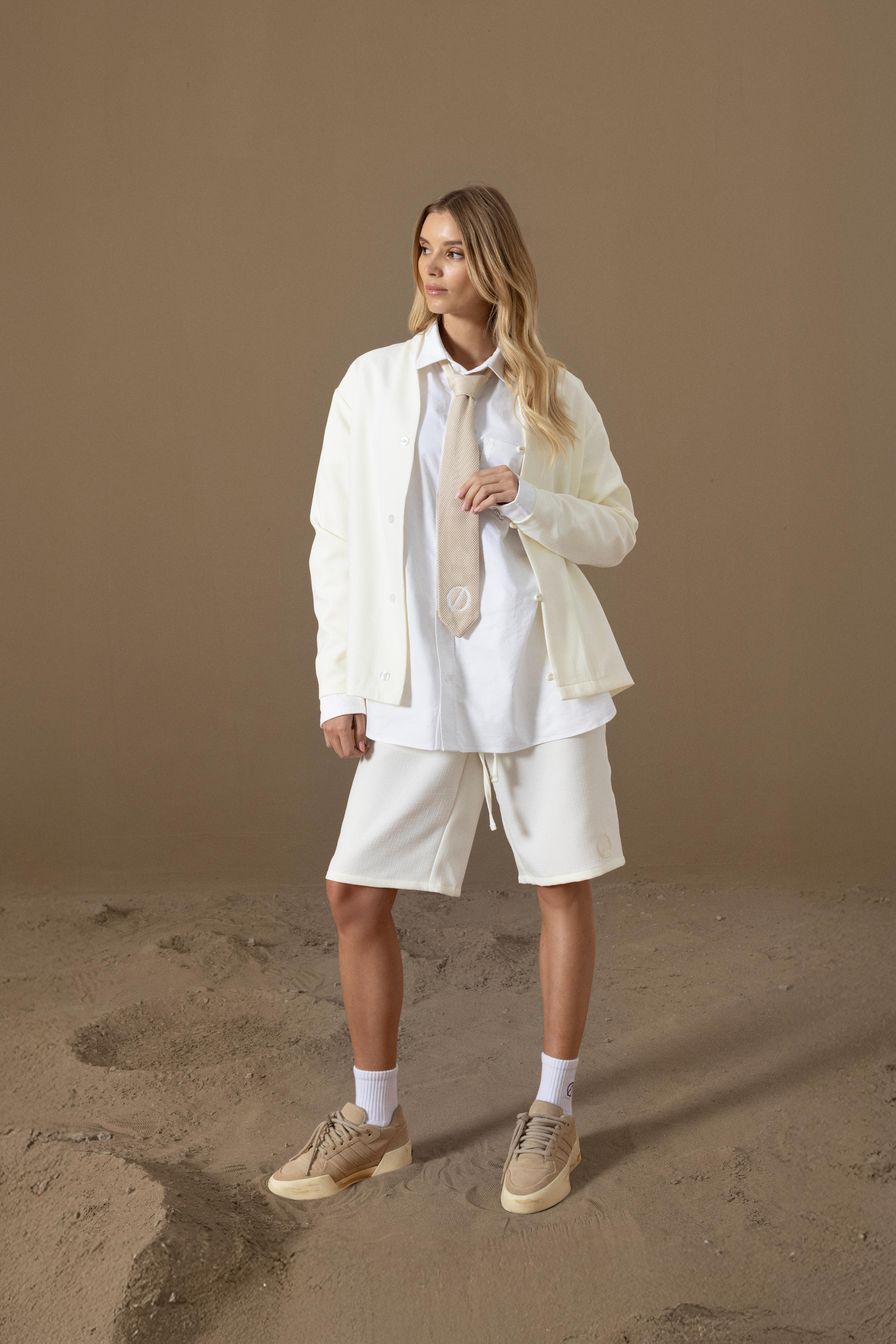IZAR RELAXED SHORT - BEIGE