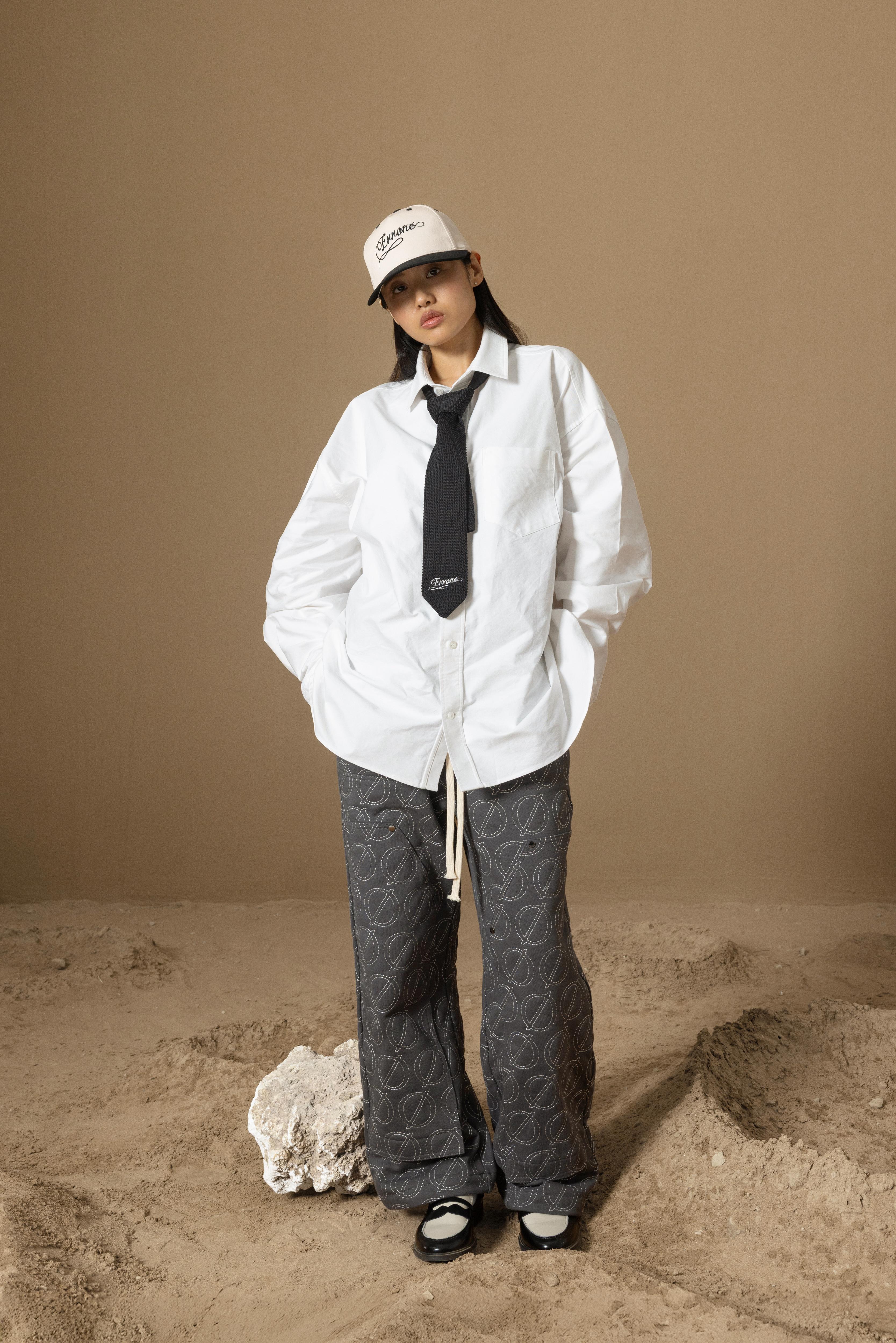 MIRA LONGSLEEVES SHIRT - WHITE