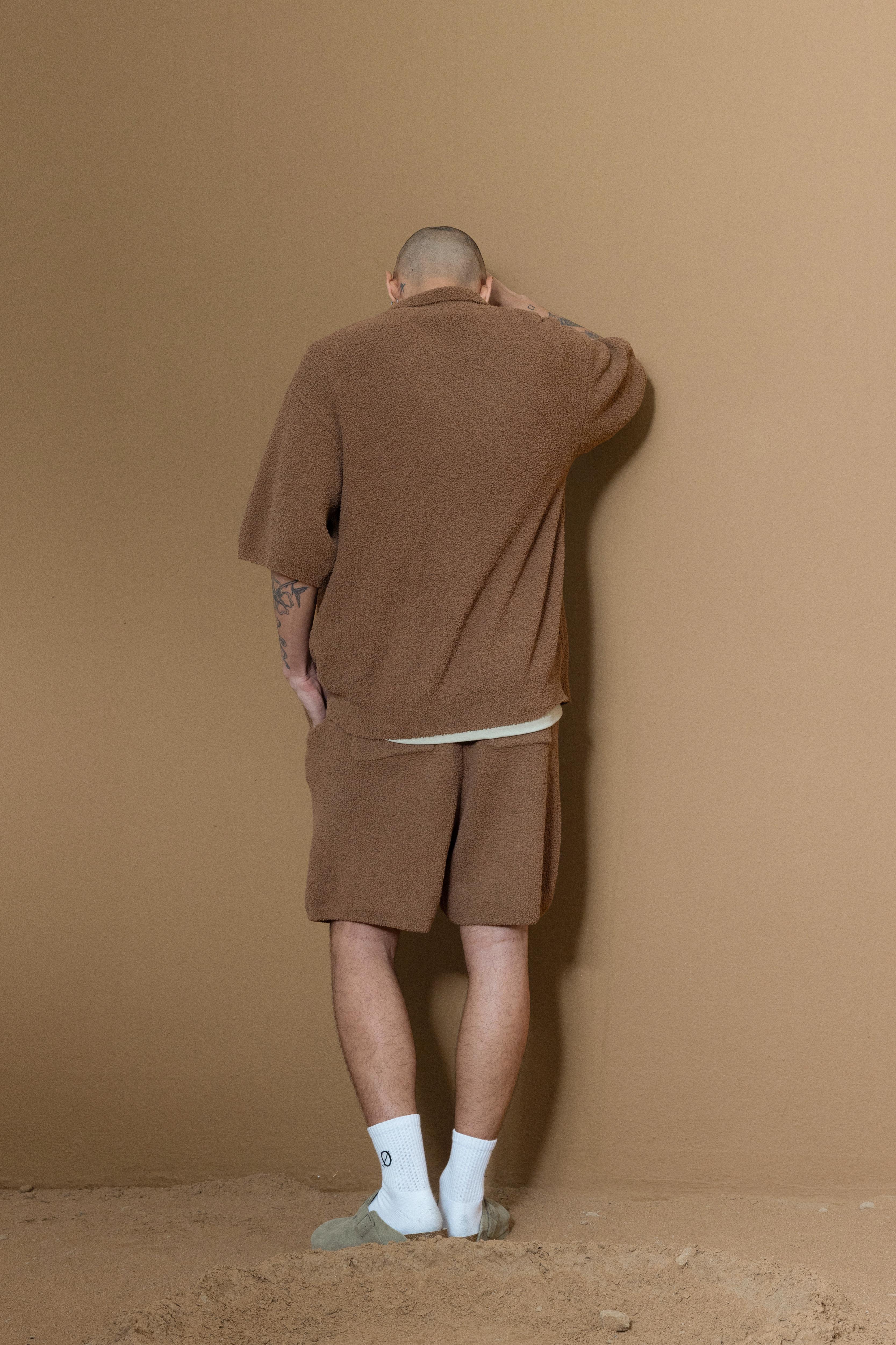 OKAB SHIRT - BROWN
