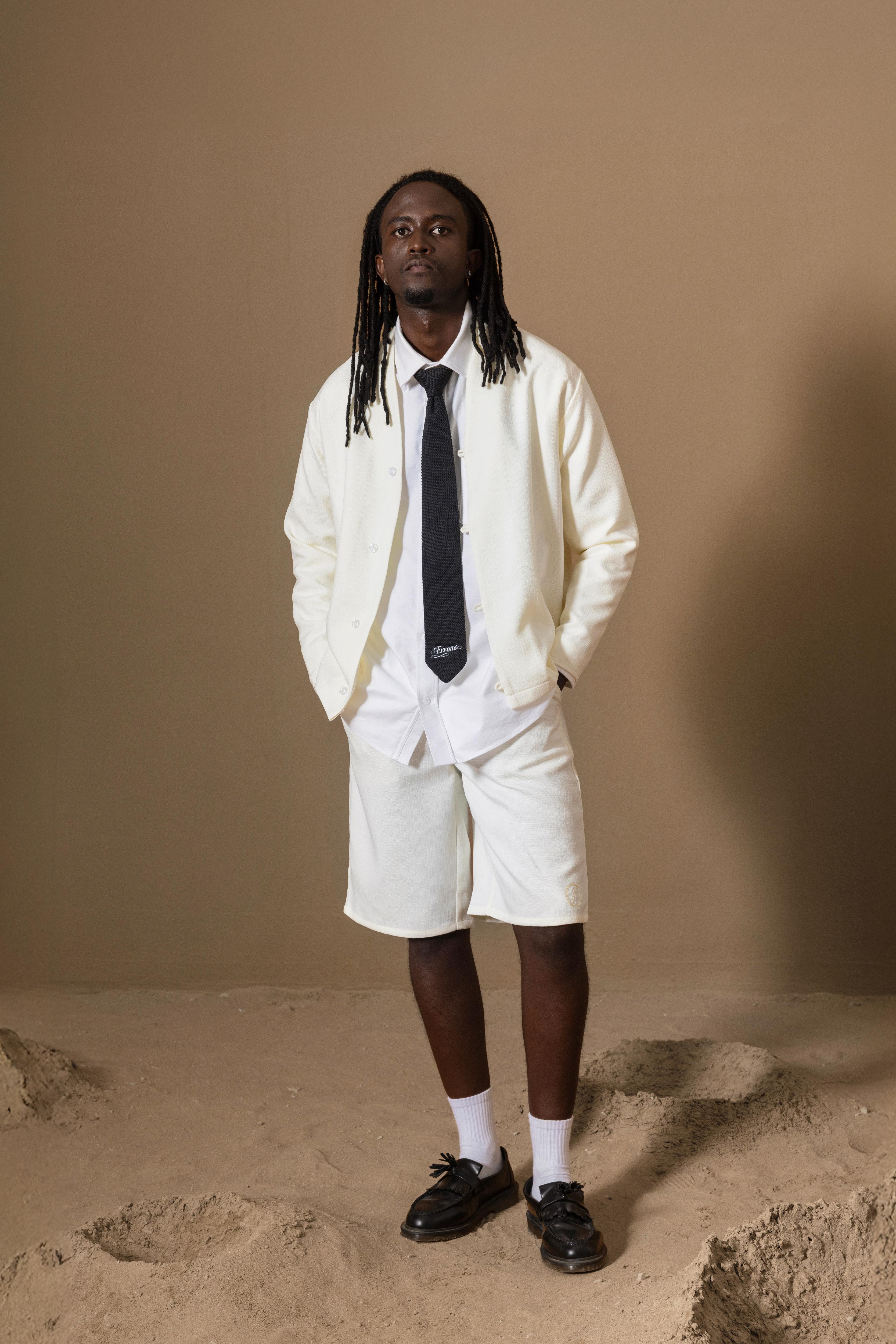 IZAR RELAXED SHORT - BEIGE