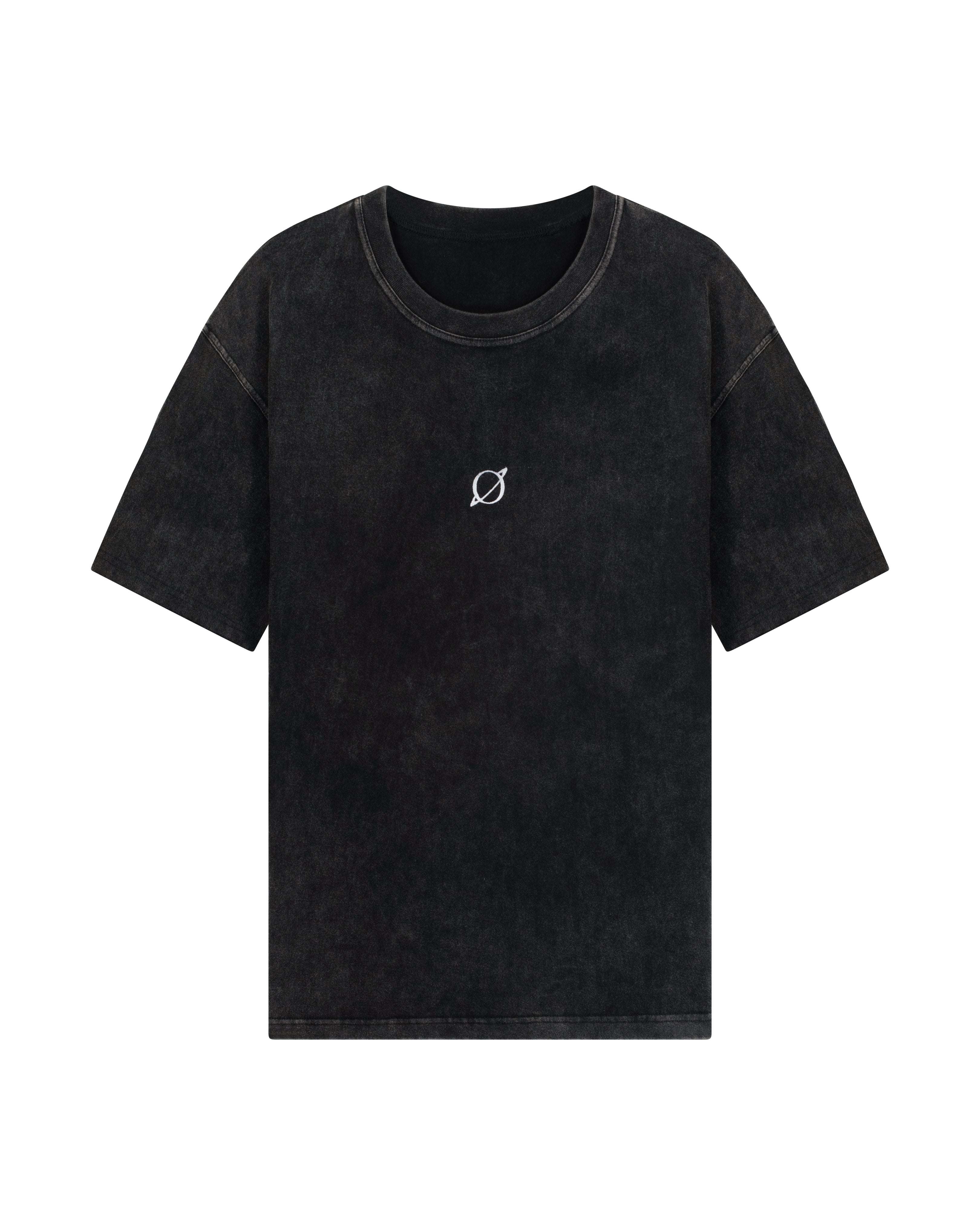 LUCKY STAR TSHIRT - BLACK FADED