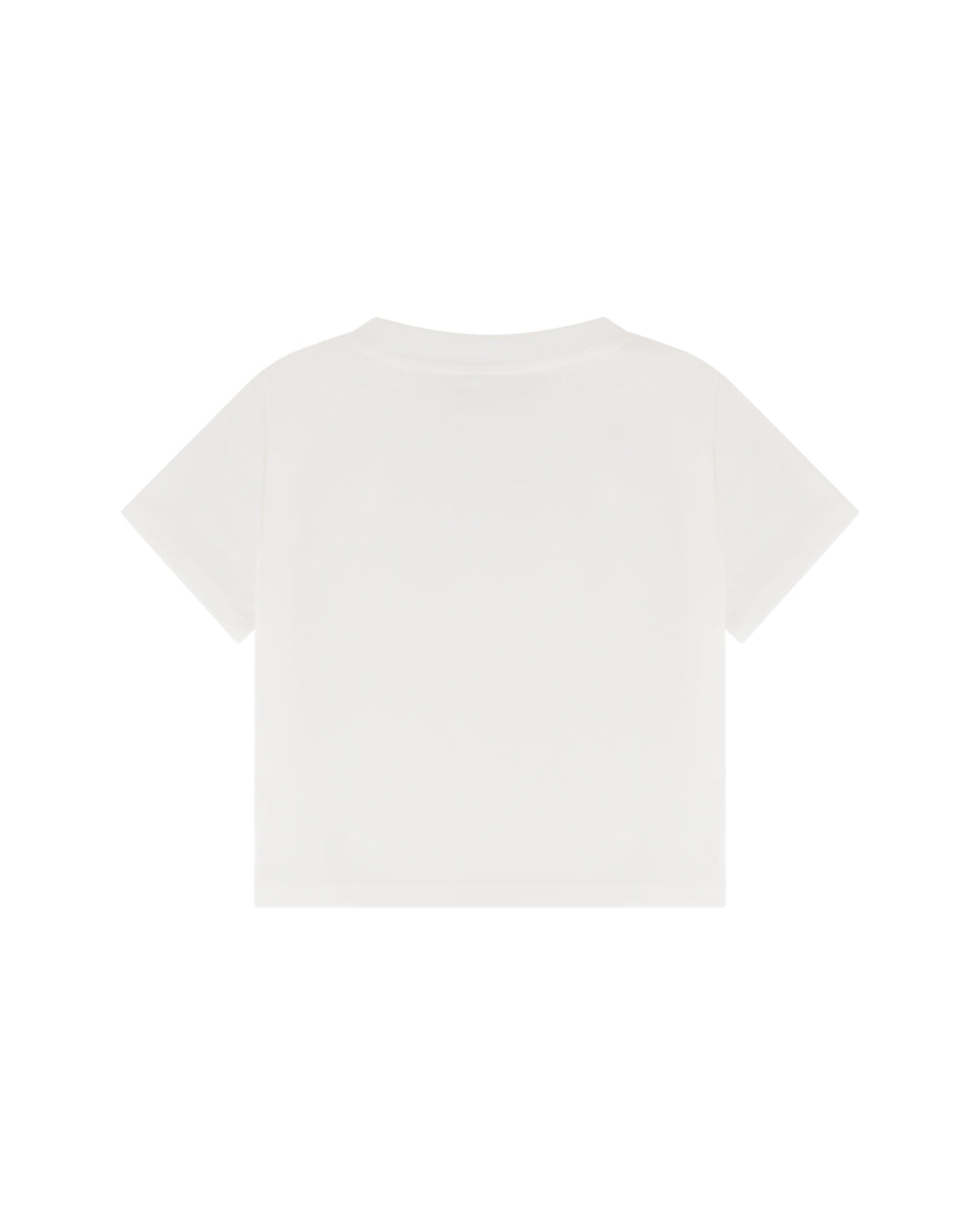 WOMEN NEBULA CROP TOP - WHITE