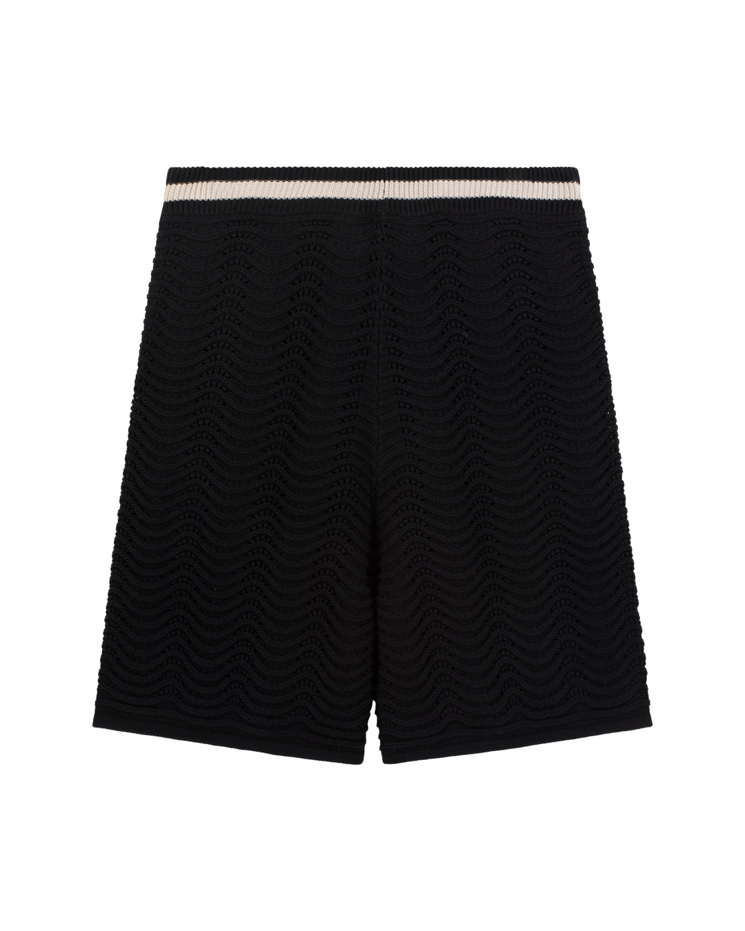 SPICA KNIT SHORT - BLACK