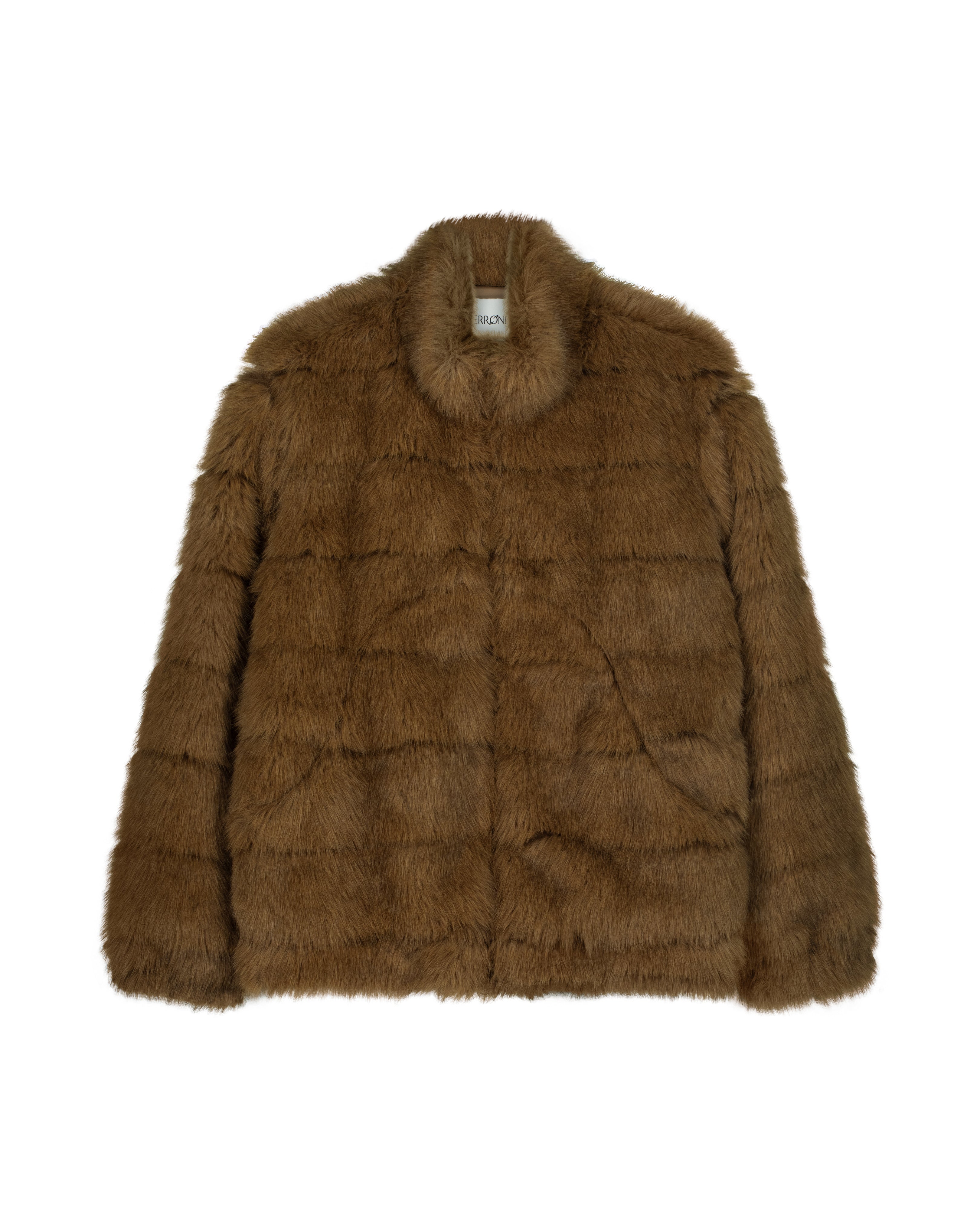 BOREA FUR COAT - AUBURN