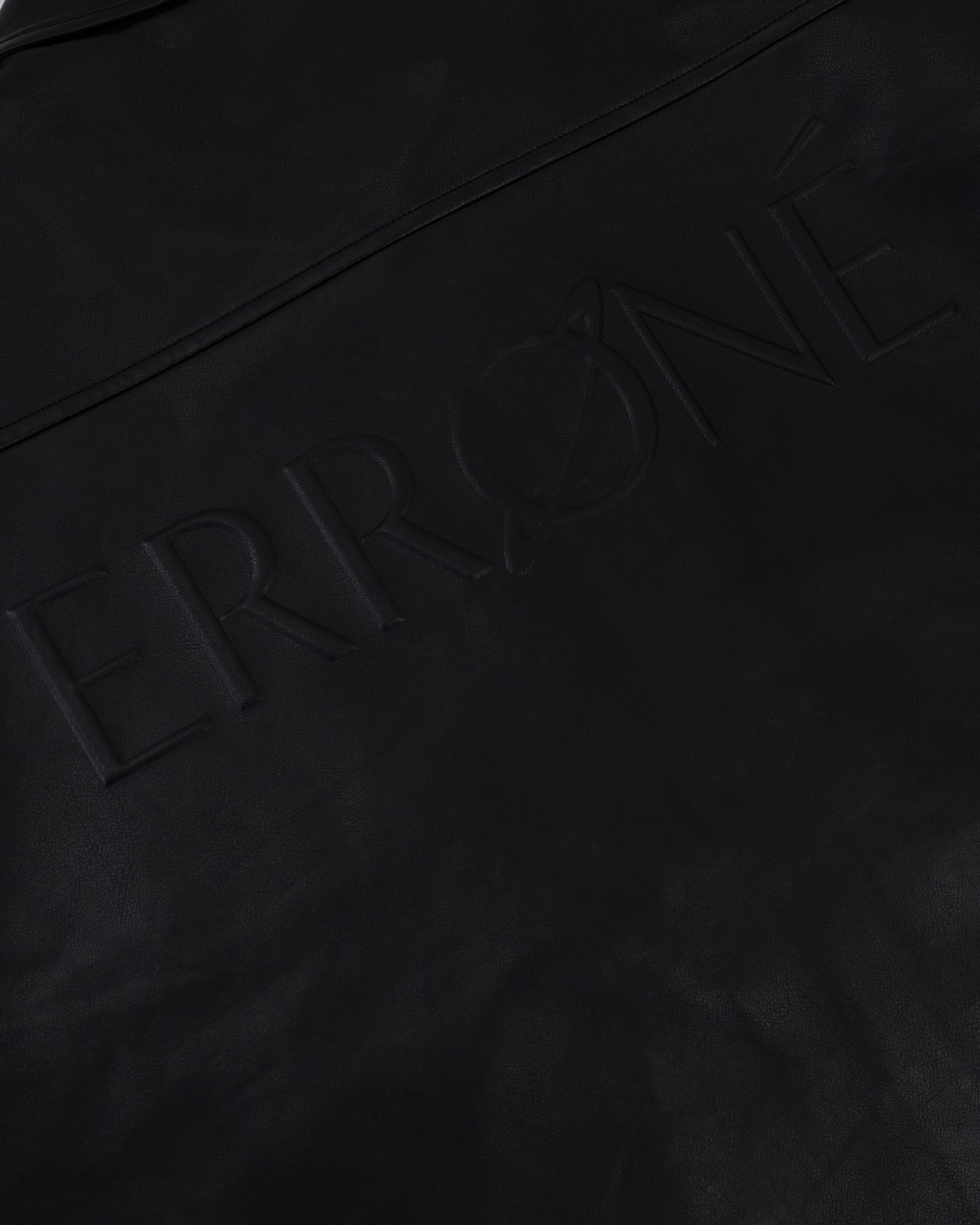 BOREA LEATHER JACKET - BLACK