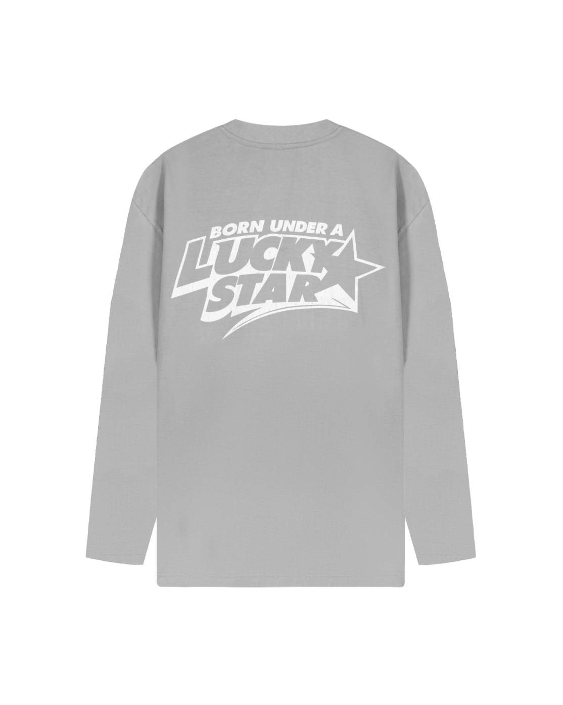 LUCKY STAR LONGSLEEVE - GREY