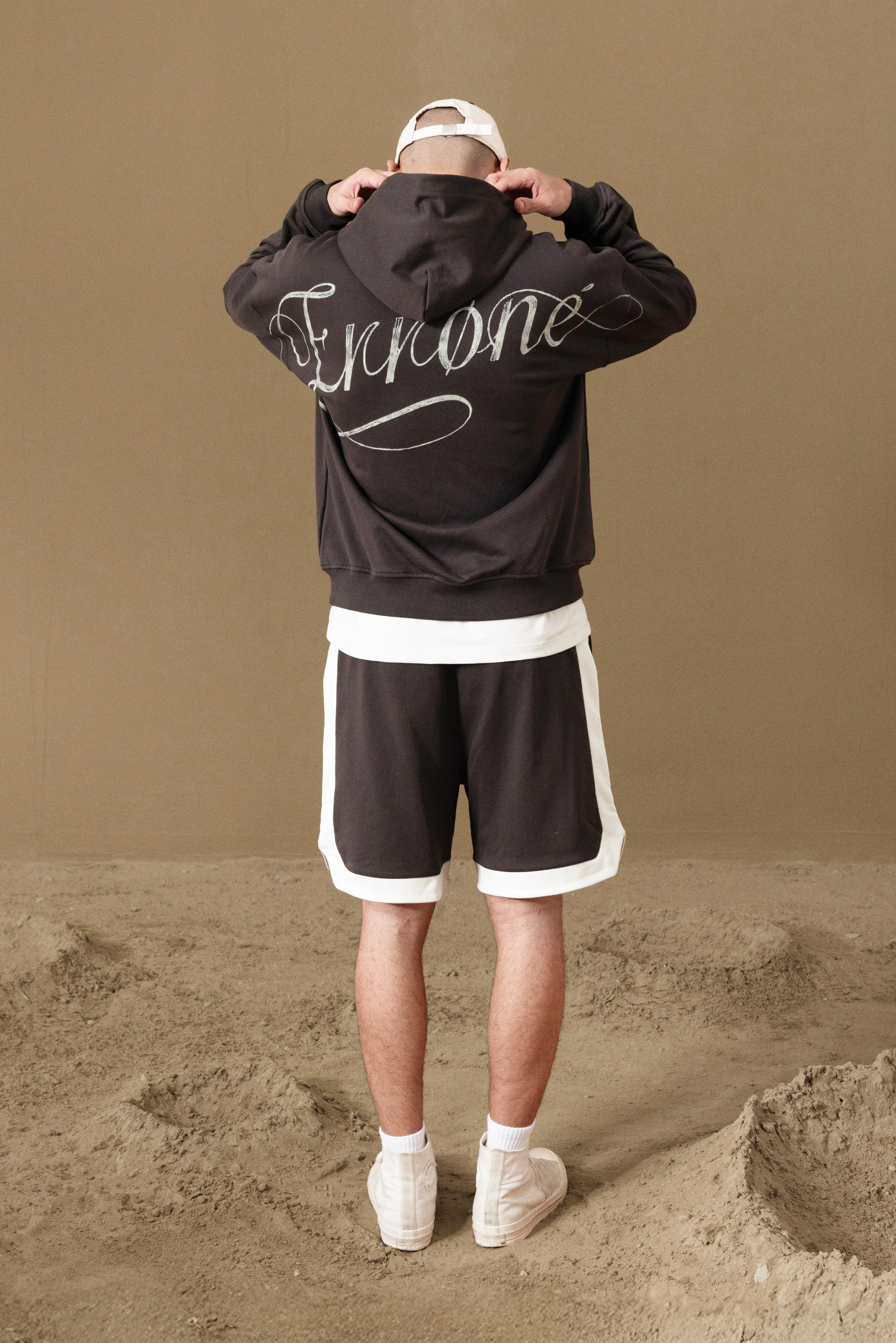 MIRA HOODIE - DARK BROWN