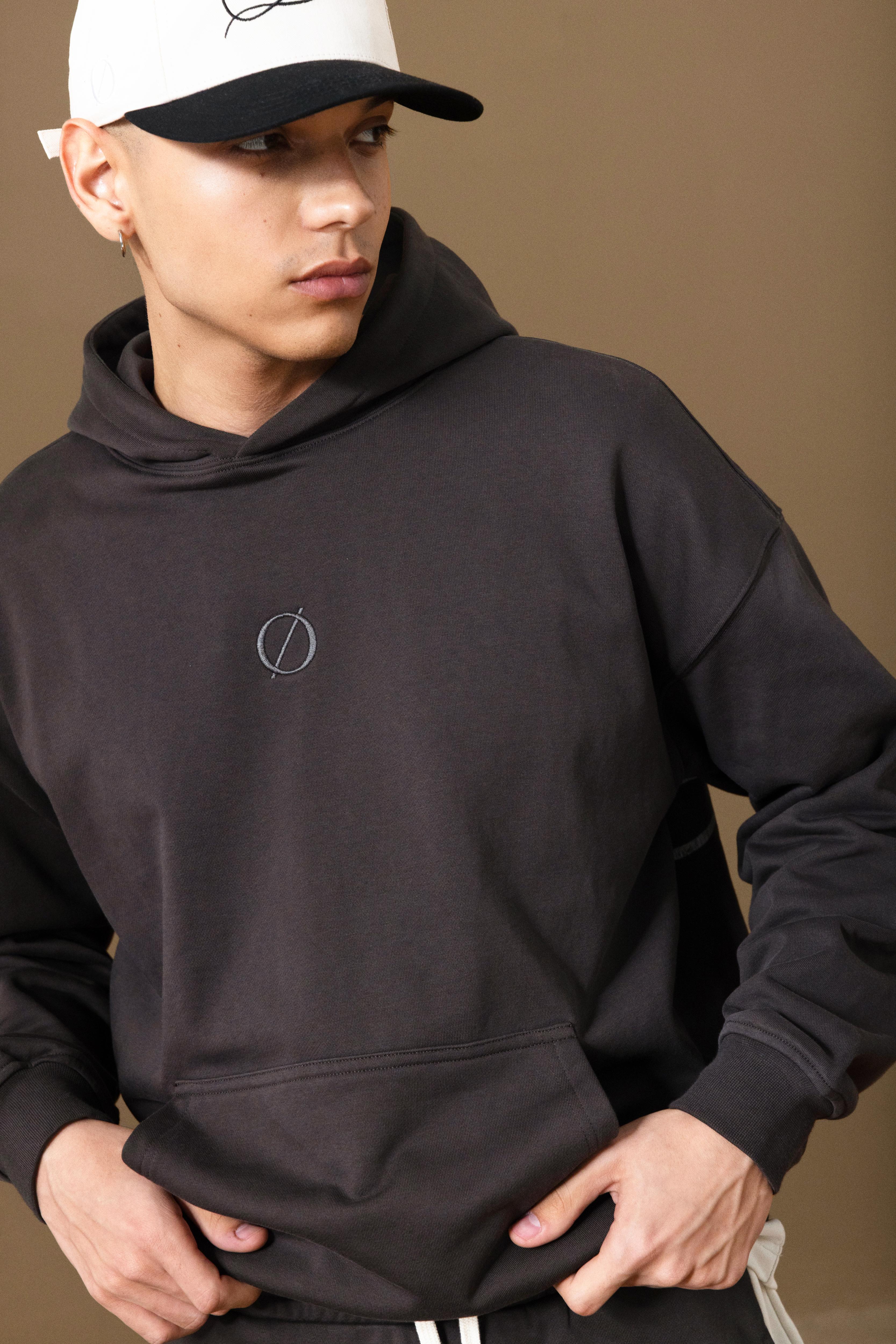 MIRA HOODIE - DARK BROWN