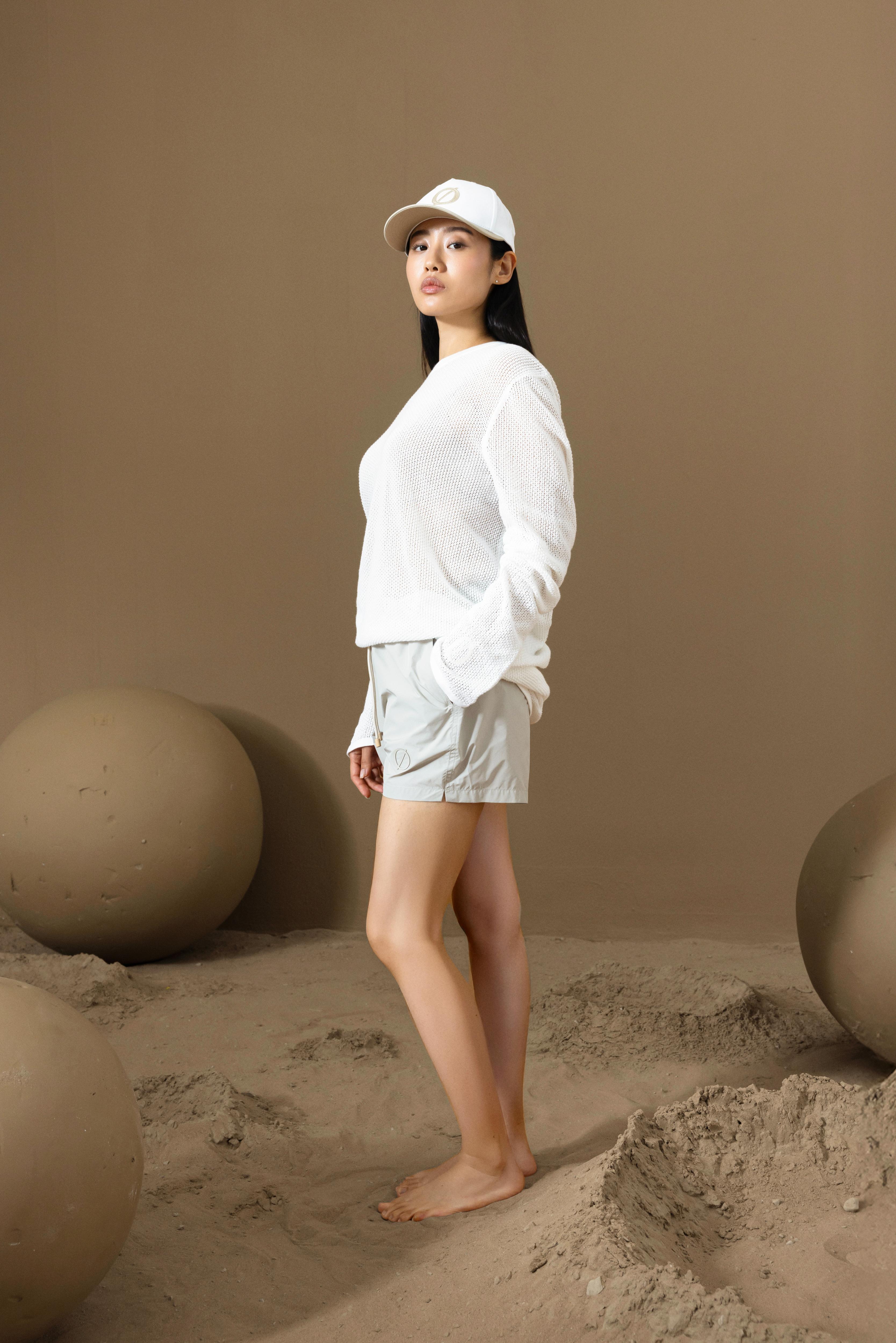 ZOSMA  LONGSLEEVE KNIT - CREAM