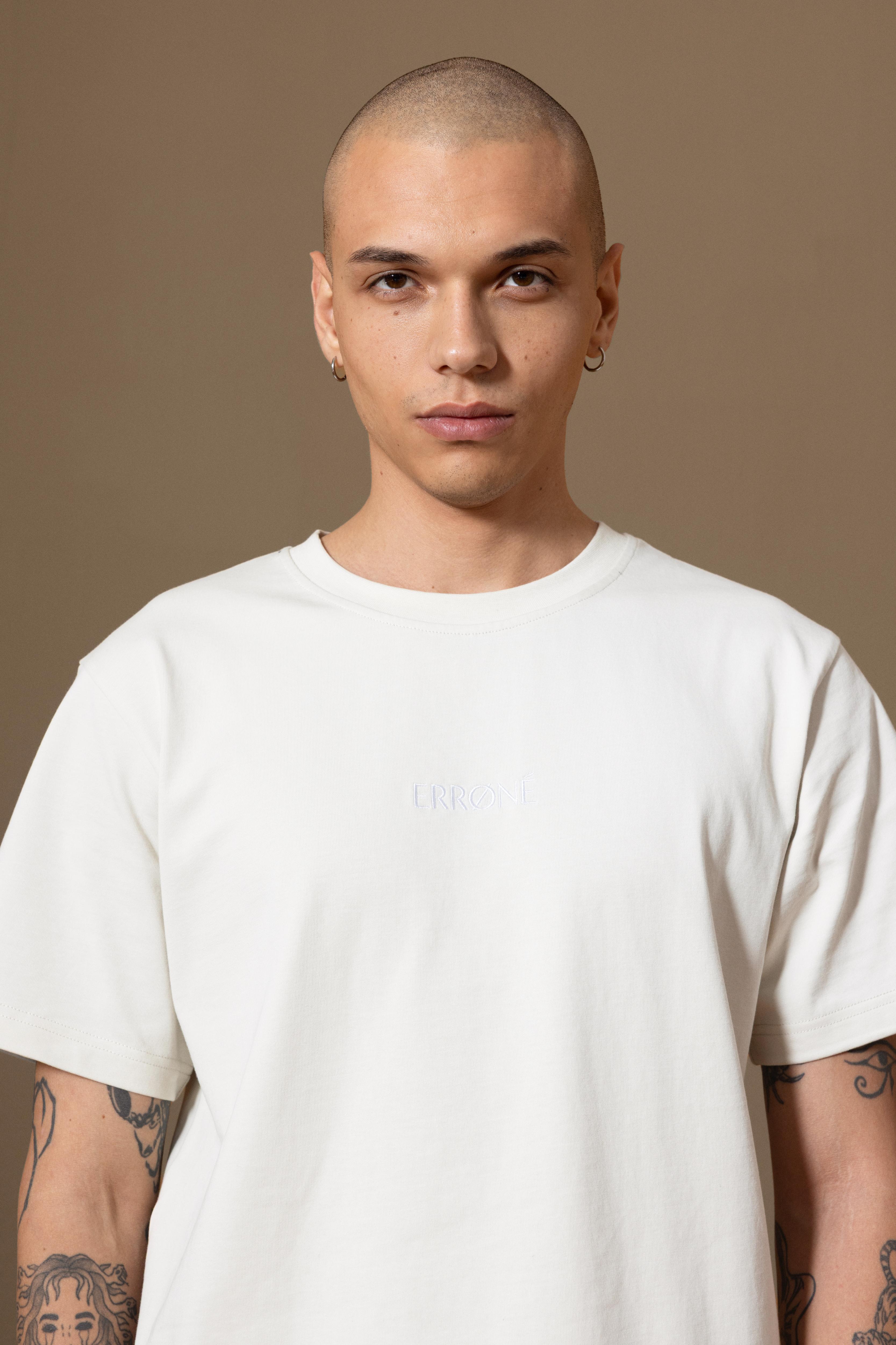 NEBULA TSHIRT - BEIGE GREY