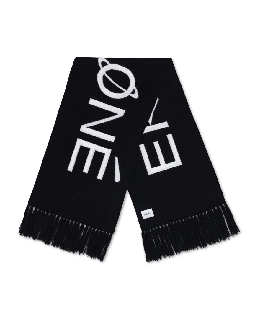 ERRONÉ FLAG SCARF - BLACK