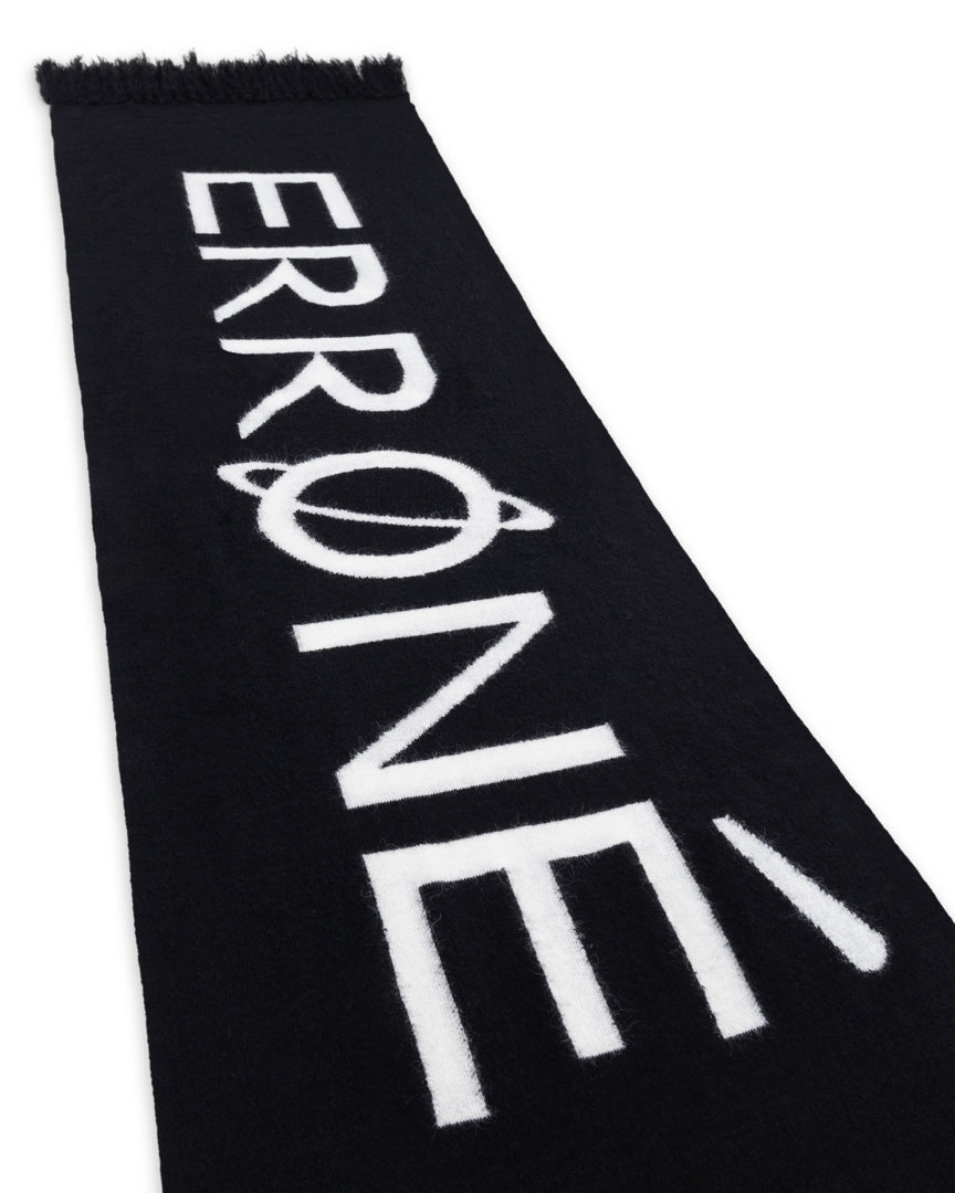 ERRONÉ FLAG SCARF - BLACK