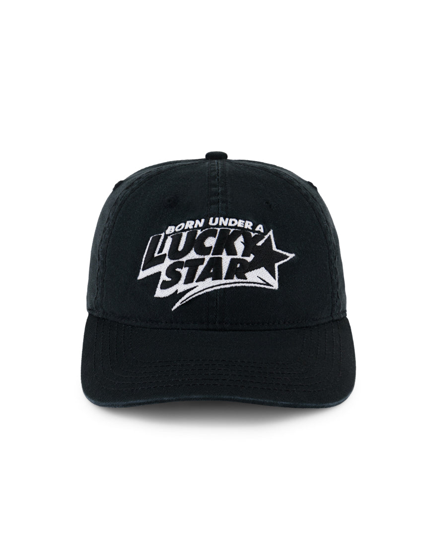 LUCKY STAR CAP - BLACK FADED
