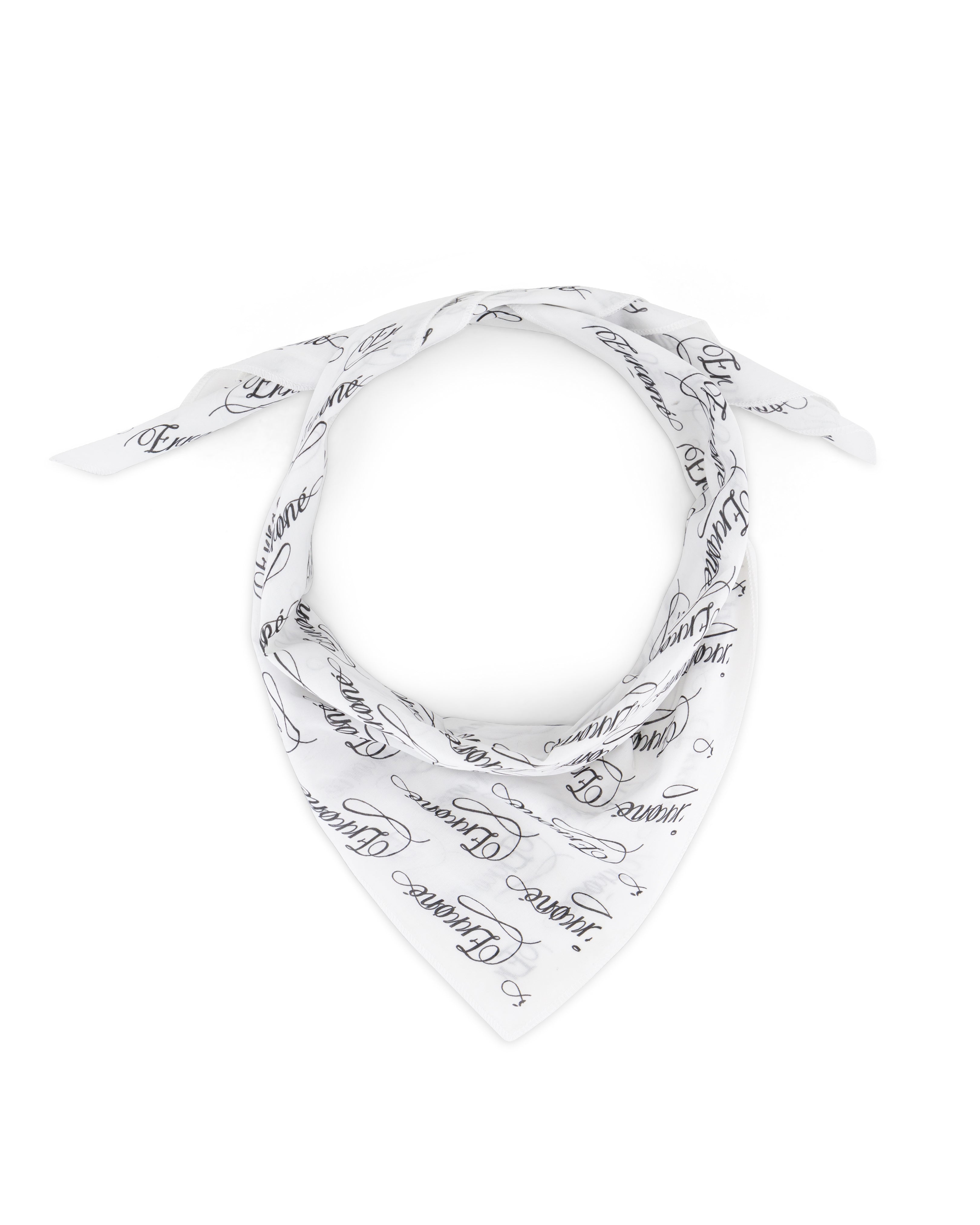MIRA SCARF - WHITE